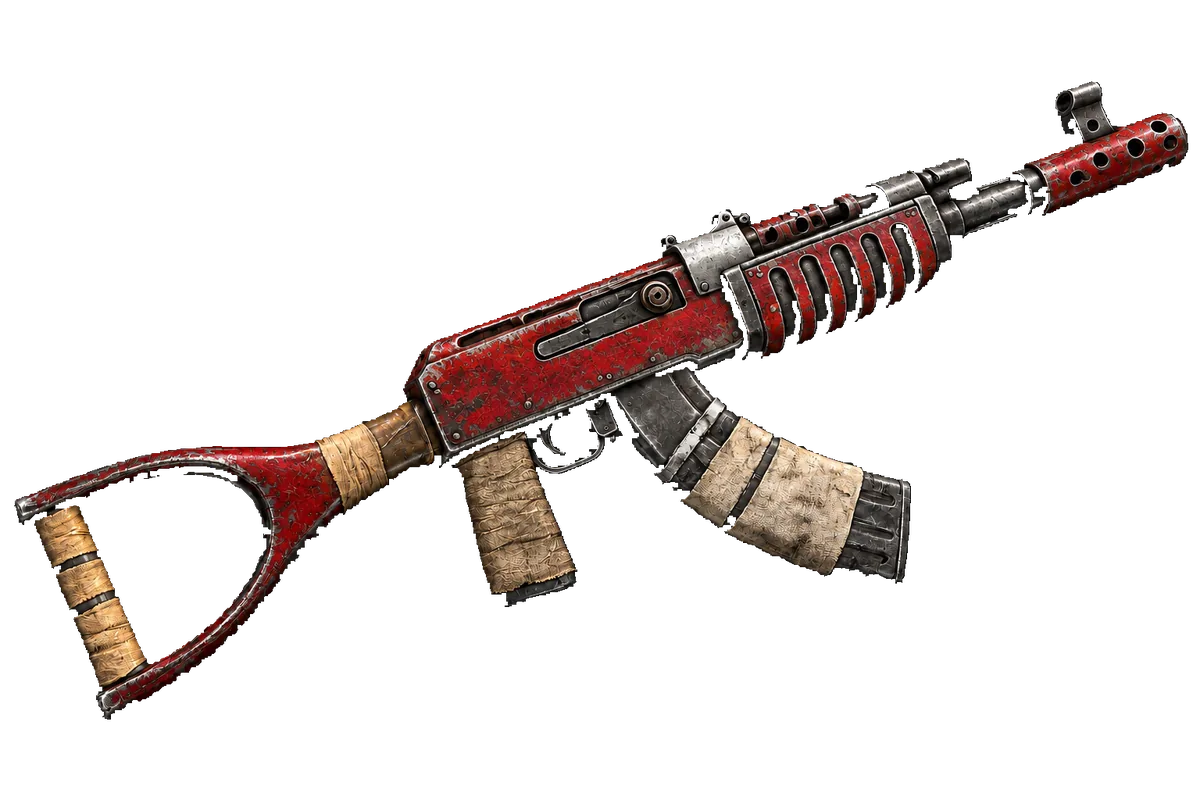 Красный Assault Rifle из Rust